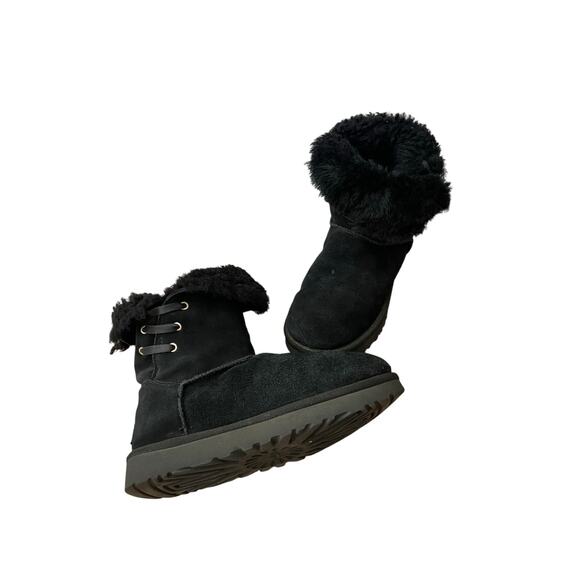 UGG Constantine black shearling boots women’s 7 us - Picture 6 of 7